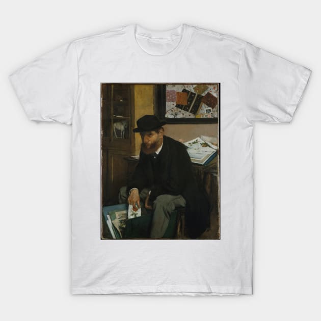 The Collector of Prints T-Shirt by EdgarDegas